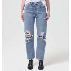 AGOLDE 90's Mid Rise Loose Fit Jeans size 25